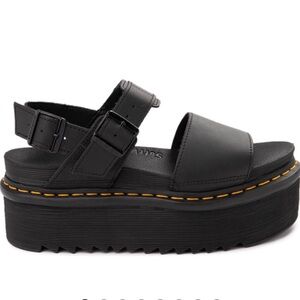Womens Dr. Martens Voss Platform Sandals